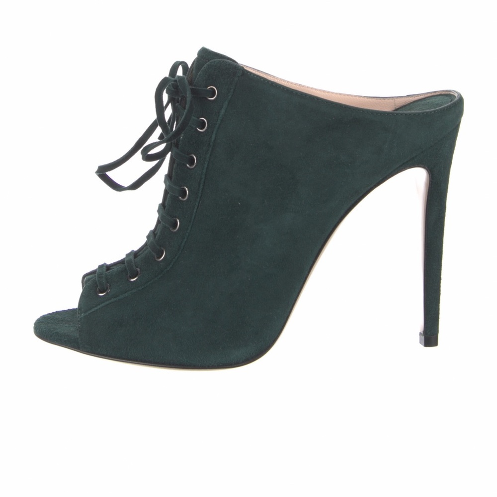 Miu Miu suede pumps mules new 8.5 US, 38.5EU